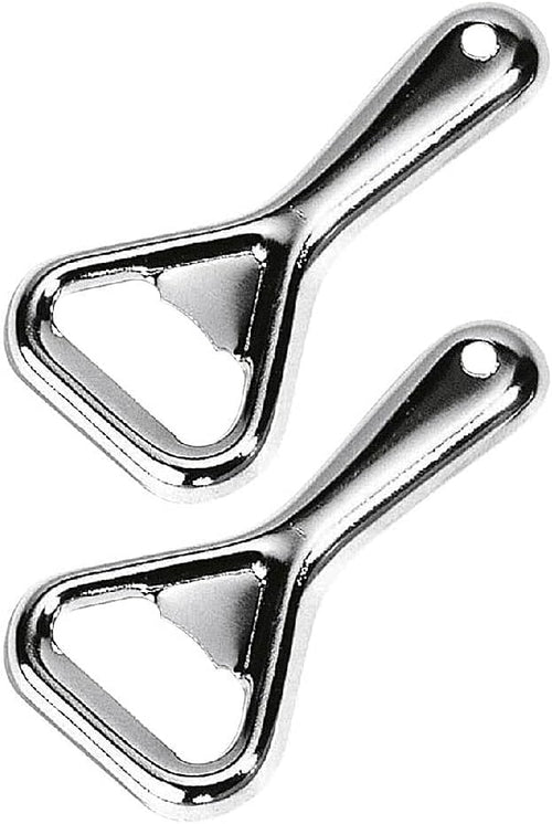 Westmark 2 Flaschenöffner/Kapselheber, für Flaschen mit Kronkorken, Stahl, Metall, Silber, 10942270