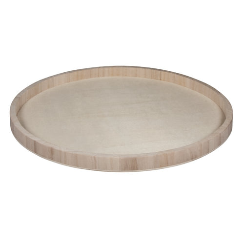 Rayher 62731000 Holz-Tablett, FSC Mix Credit, 30cm ø