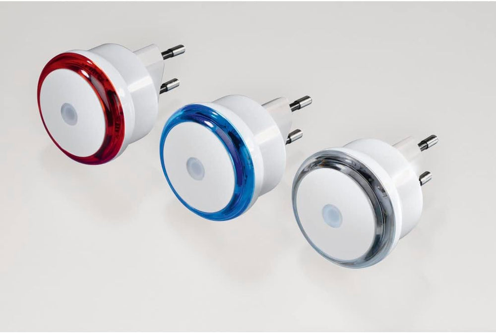 Hama LED Nachtlicht für Steckdose, Nachtsensor, f. Babys/Kinder/ Erwachsene
