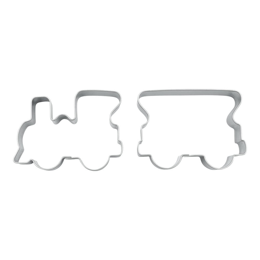 BekkiB - Ausstechform "Traktor" - ca. 6,5 x 4,6 cm - Spülmaschinengeeignete Ausstechform aus Edelstahl - Zum Backen von Plätzchen - 7511