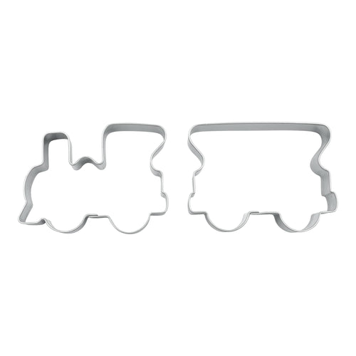 BekkiB - Ausstechform "Traktor" - ca. 6,5 x 4,6 cm - Spülmaschinengeeignete Ausstechform aus Edelstahl - Zum Backen von Plätzchen - 7511