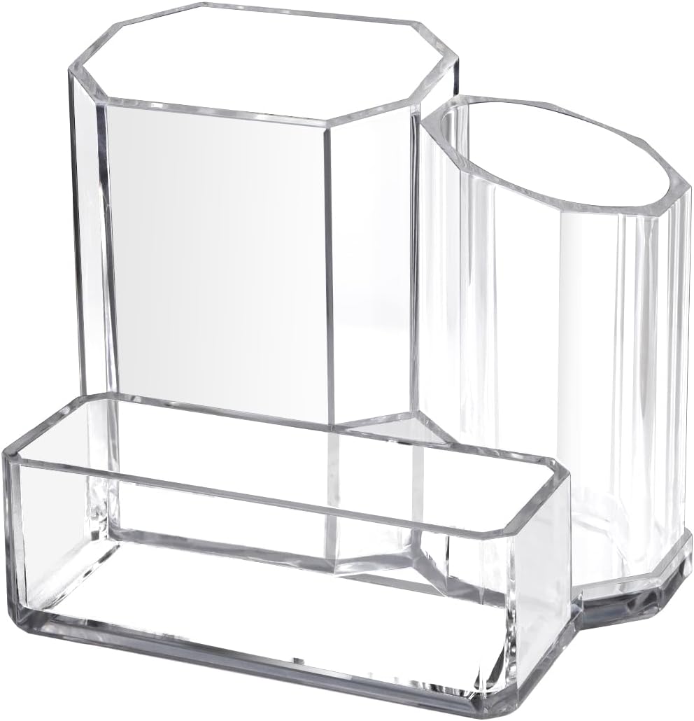 Acryl Stifthalter Klar Schreibtisch Organizer Accessoires