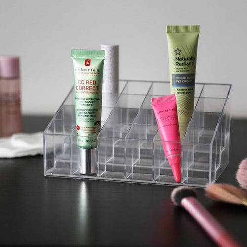 TRIXES Make-up Organizer transparent 24 Fächer