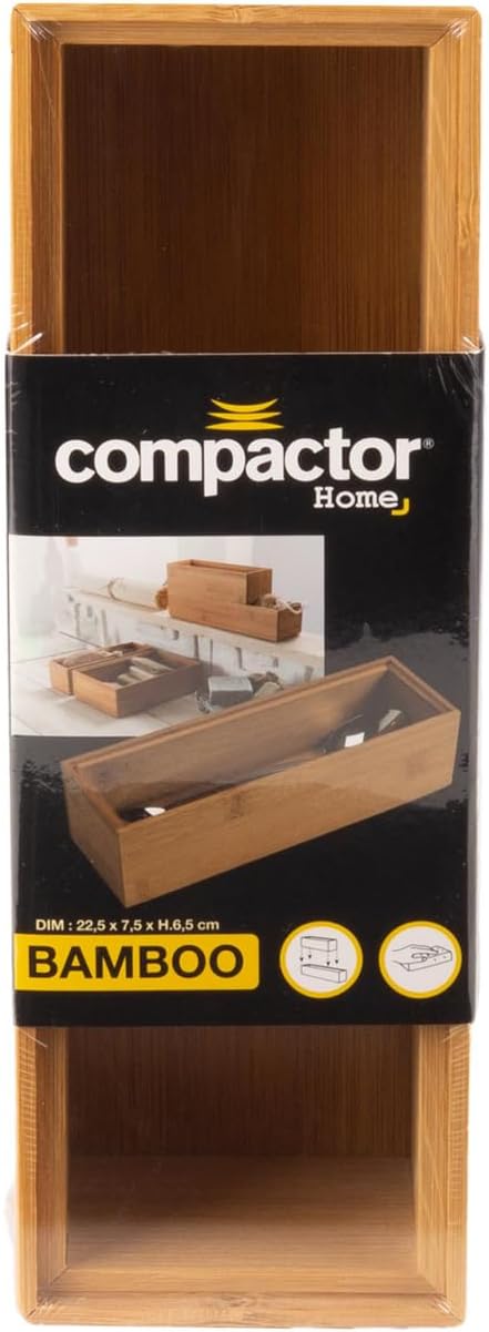 Compactor Organizer Größe M 22,5x7,5x6,5 cm aus Bambus