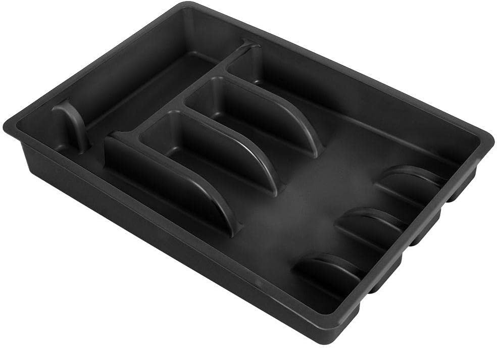 Vilde Schubladeneinsatz Besteckkasten Besteckeinsatz schwarz