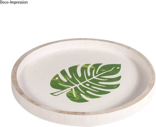 Rayher 62731000 Holz-Tablett, FSC Mix Credit, 30cm ø