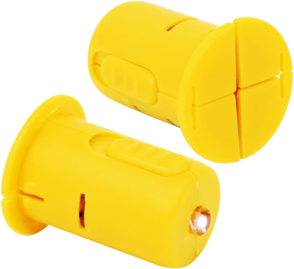 com-four® 4x LED Deko-Licht für Papierlaternen, LED-Teelichtersatz