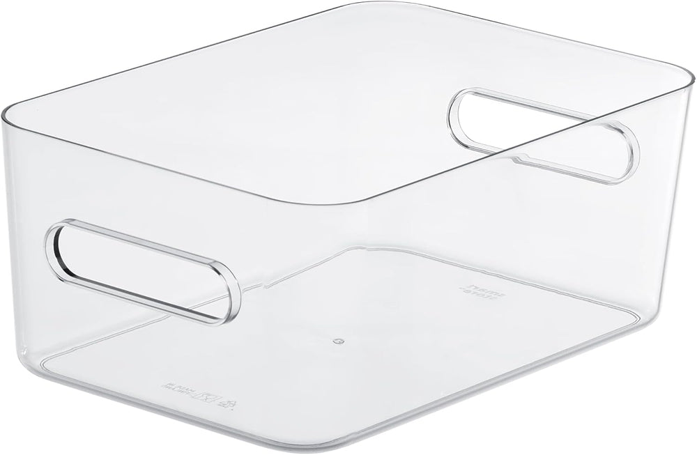 SmartStore Aufbewahrungsbox transparent 29,5x19,5x12 cm, für Küche und Bad