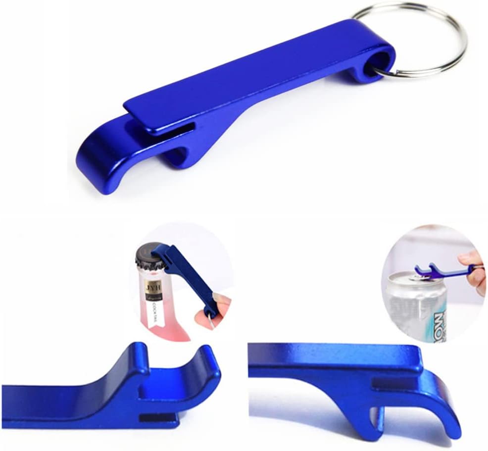 3 Stück Flaschenöffner Schlüsselanhänger, Bieröffner Schlüsselring, Bier Flaschenöffner, Bottle Opener Schlüssel Keychain