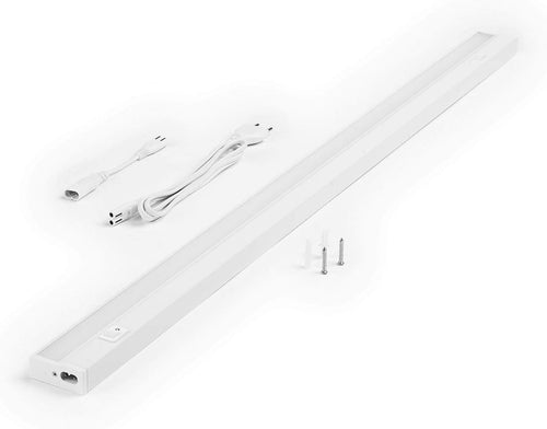 NCC-Licht LED Unterbauleuchte Conero DIM 40cm Weiß 7W 406Lumen 4000K verlängerbar Schalter dimmbar