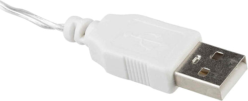 Idena Micro Lichterkette Innen 50 LEDs in Warmweiß, 2,75 m