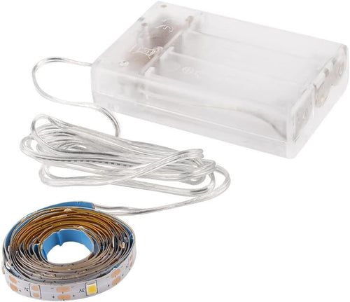 Ideen mit Herz LED-Lichterband, selbstklebend, warmweiß, inkl. Timer, 40er, 135 cm, 100 cm Kabelzulauf
