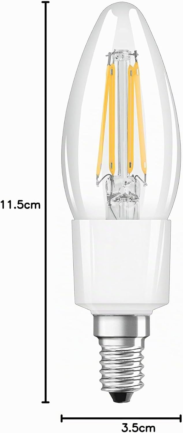 LEDVANCE SMART+ Filament Candle Dimmable Warmweiß 2700 K 4 W
