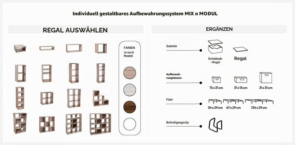5five aufbewahrung-box 31 x 31 Herbarium