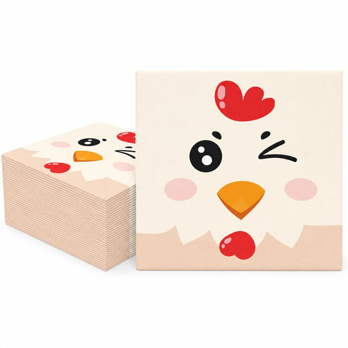 DazzJoy 20 Stück Servietten Weihnachten, 33x33 cm Weihnachten Servietten Schneeflocken, Weihnachtsservietten Tischdeko, Schneeflocken Papierservietten Tischdeko für Frozen, Silvester, Prinzessin Deko