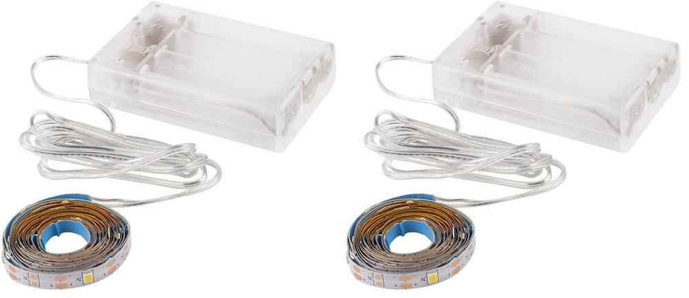 Ideen mit Herz LED-Lichterband, selbstklebend, warmweiß, inkl. Timer, 40er, 135 cm, 100 cm Kabelzulauf