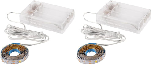 Ideen mit Herz LED-Lichterband, selbstklebend, warmweiß, inkl. Timer, 40er, 135 cm, 100 cm Kabelzulauf