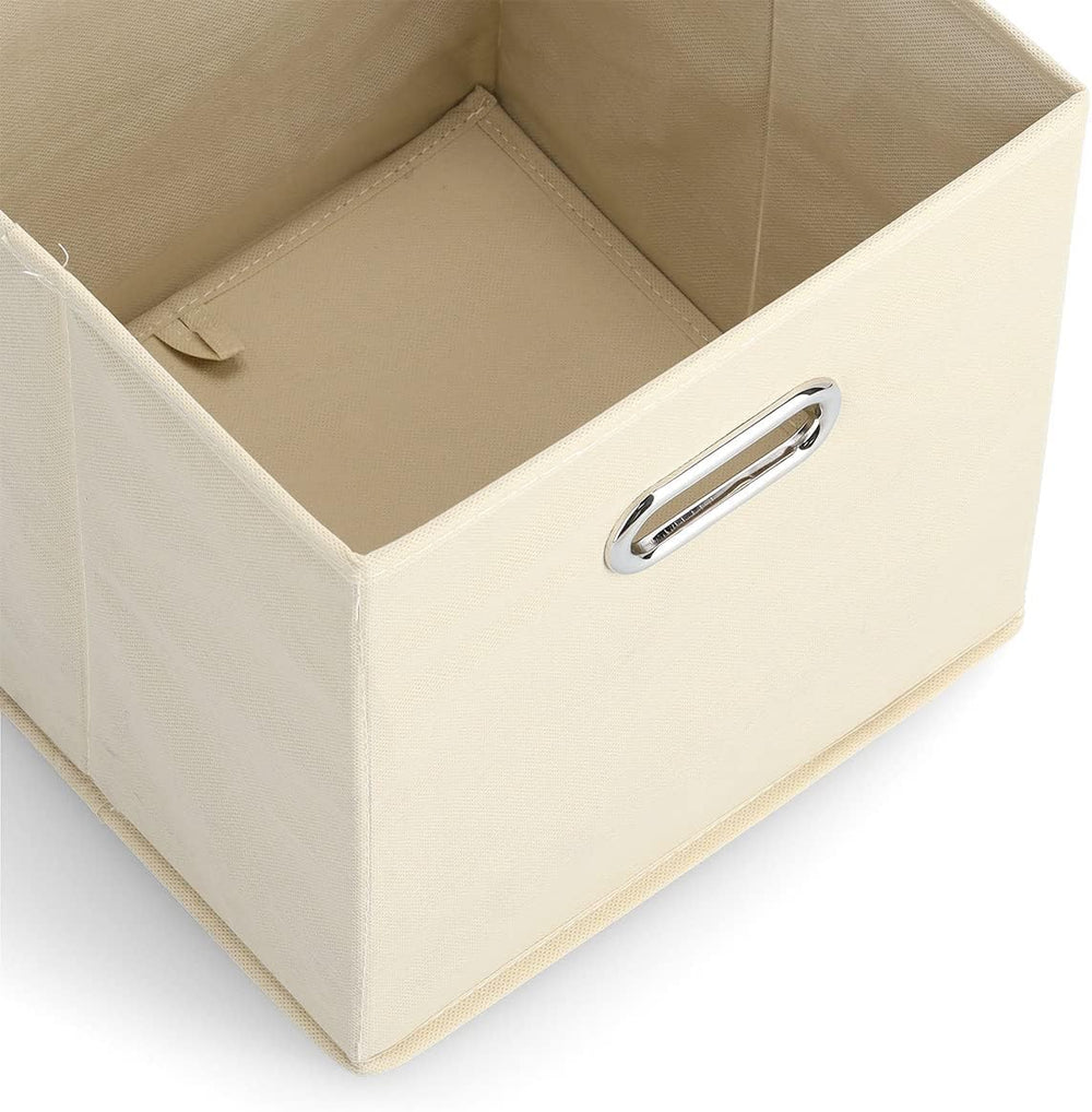 Zeller 14131 Aufbewahrungsbox, Vlies, L 28 x B 28 x H 28 cm, beige