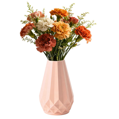 Kleine Weiße Vase Unzerbrechliche PE Plastik Vase im Skandinavischen
