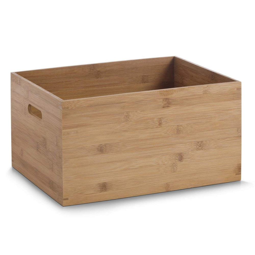 Zeller 13340 Aufbewahrungskiste, Bamboo, ca. 30 x 20 x 14 cm, Sonstige