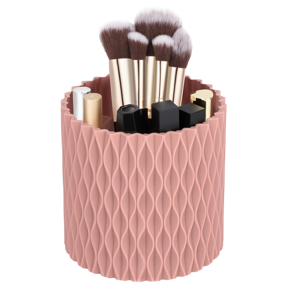 HOTUT 360° Drehbar Make Up Pinselhalter,Aesthetic Schminktisch Organizers