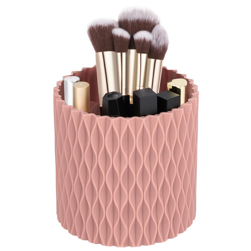 HOTUT 360° Drehbar Make Up Pinselhalter,Aesthetic Schminktisch Organizers
