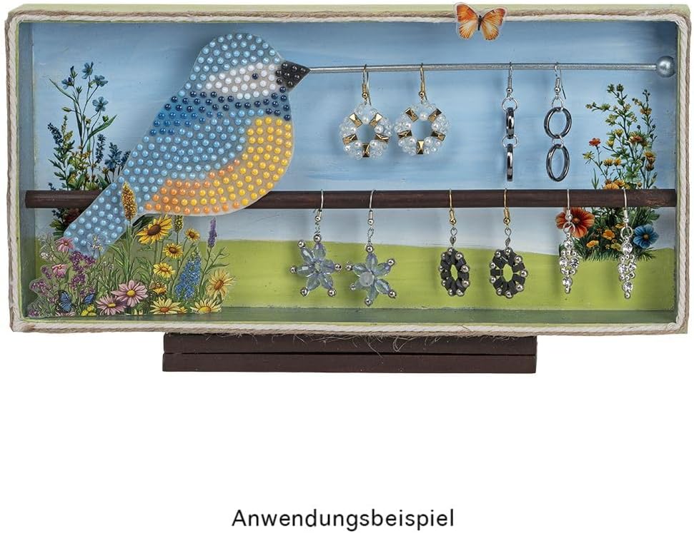 Ideen mit Herz Holztabletts Bastelrohlinge | 3 kleine Deko-Tabletts 25–29 cm | nur 2,5 cm hoch | Pappelsperrholz unlackiert | zum Bemalen, Bekleben & individuellen Gestalten