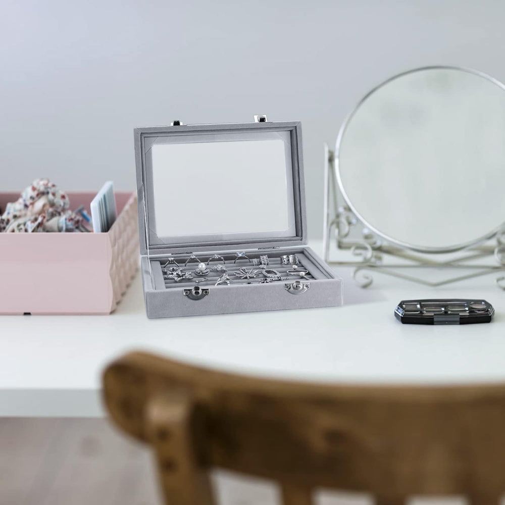Schmuckkästchen,Ring-Organizer mit 7 Fächern