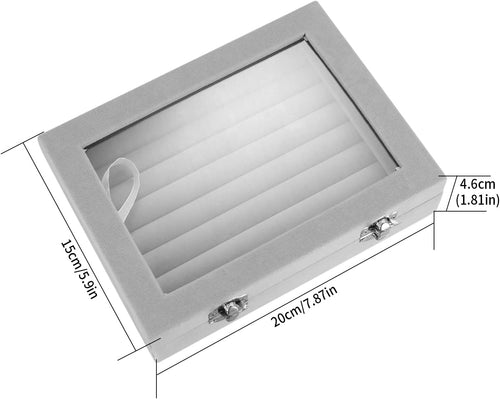 Schmuckkästchen,Ring-Organizer mit 7 Fächern