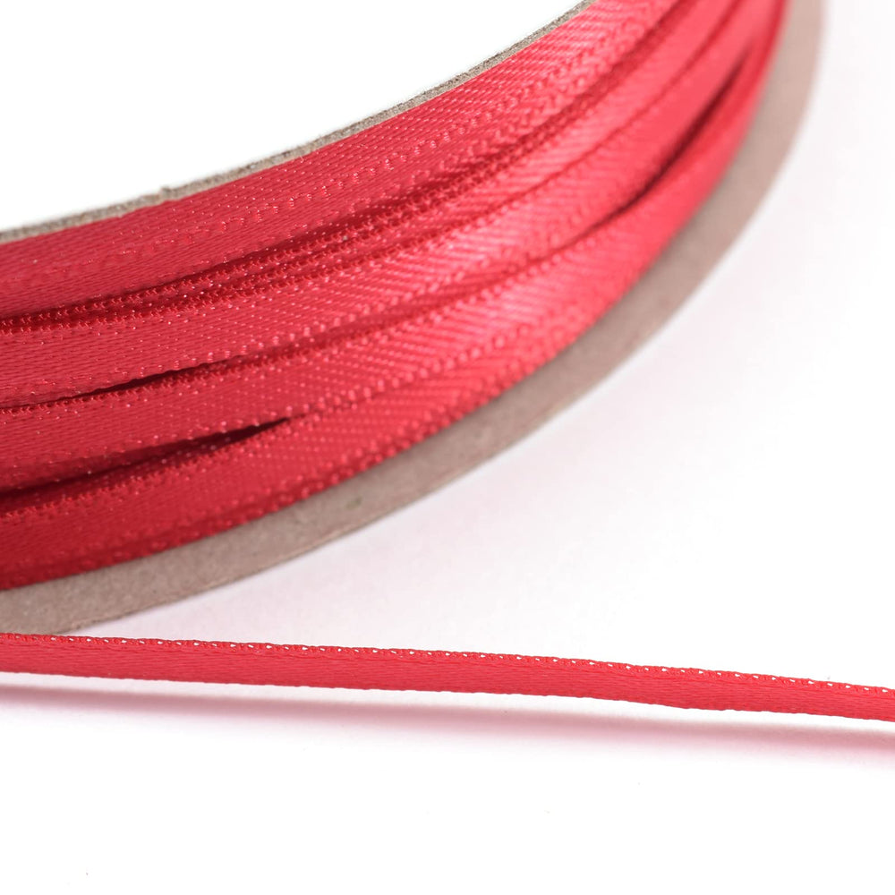 Vaessen Creative Satinband 3mmx10m Dunkel Grün, Schleifenband, Dekoband, Bänder zum Basteln, Stoffbänder für Hochzeit, Taufe Und Geburtstagsgeschenke