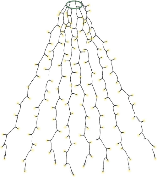 Christbaum Lichterkette 1,5 m, 200 LEDs, warmweiß