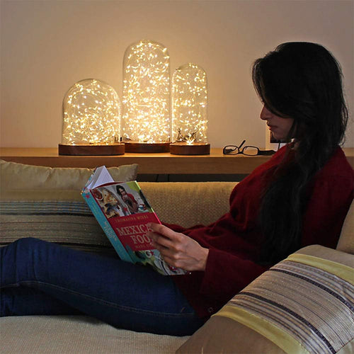 WEARXI Lichterkette Batterie Innen, 10 Stück 2M 20 Mini LED Lichterkette