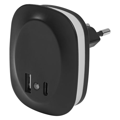 Osram Nachtlicht, indirektes Licht, 3000K, 5lm, 0,28W, Tageslichtsensor, Plug-and-Play, für Kinderzimmer und Wohnbereiche, Weiß