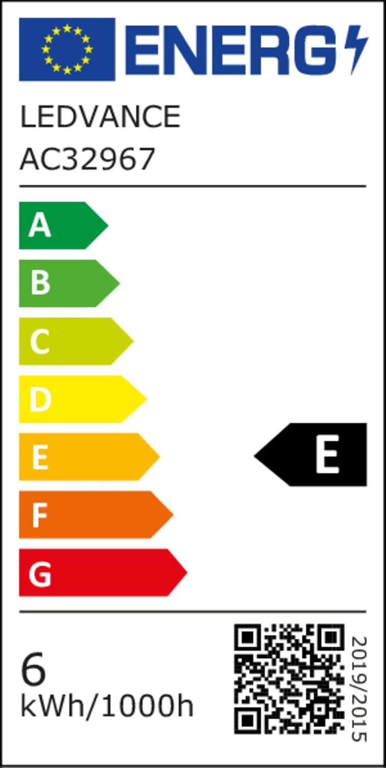 LEDVANCE SMART+ Filament Edison Dimmable Warmweiß 2400 K 6 W