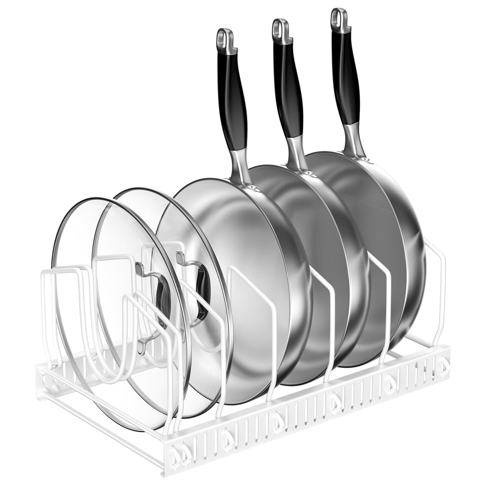 Fousenuk Topfdeckelhalter, Topfdeckel Aufbewahrung mit 7 Verstellbaren