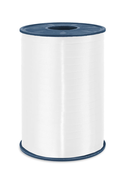 C.E. PATTBERG Geschenkband rot, 250 Meter Ringelband 10 mm zum Basteln, Dekorieren & Verpacken von Geschenken zu jedem Anlass