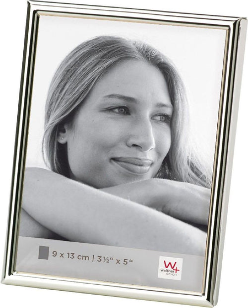 walther design Bilderrahmen silber 6 x 9 cm Chloe Portraitrahmen WD069S