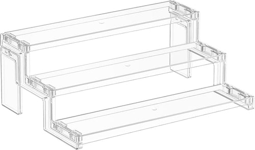 Lifewit 3 Tier Acryl Display Ständer, 1 Pack Etagere Regal Organizer 30,5cm