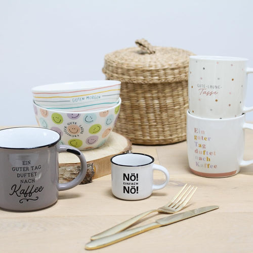 Grafik-Werkstatt Kaffeetasse - Lieblingskollegin - aus Porzellan, 300 ml