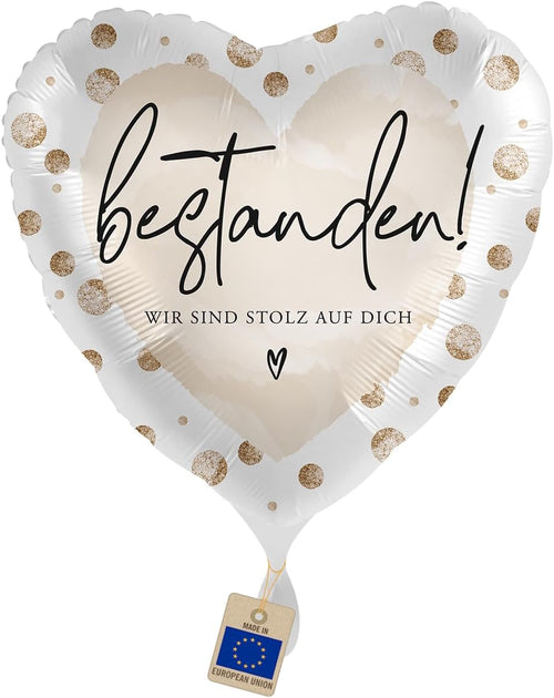 Folienballon Prüfung bestanden