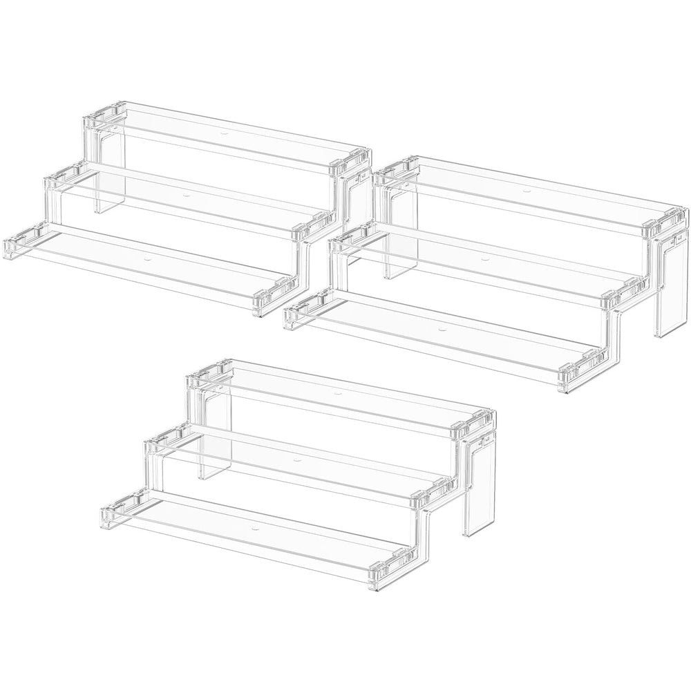 Lifewit 3 Tier Acryl Display Ständer, 1 Pack Etagere Regal Organizer 30,5cm