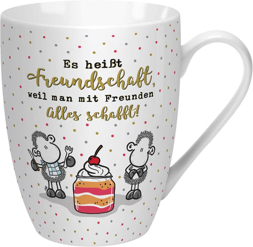 Tasse mit Spruch Freundschaft 30 cl