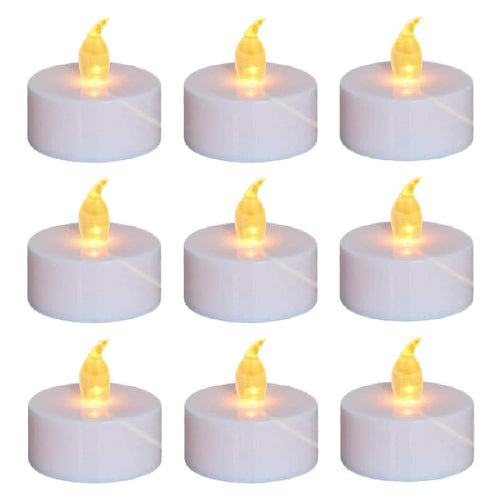 5 Stück Flammenlose Led Teelichter mit Timer Fernbedienung, Warm Weiße