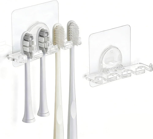 Zahnbürstenhalter Wand Selbstklebend, 2 Stück Toothbrush Holder
