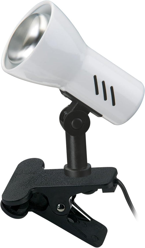 Klemmlampe schwenkbar, E14, weiß