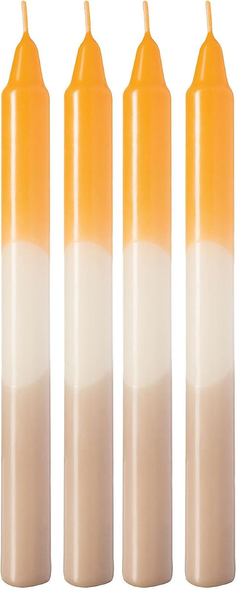 like. by Villeroy & Boch Like Home Stabkerze Apricot & Clay, 2x23 cm, 2 Stück, bunt