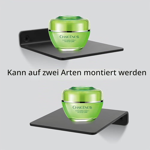 4 Stk Mini Regal Wandregal, Schweberegale, Bücherregal Wand, Wandorganizer