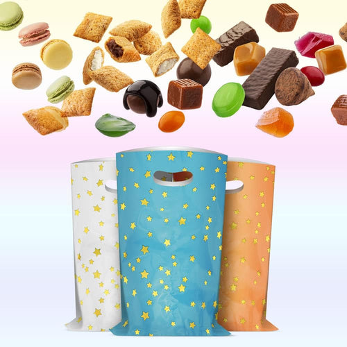 Flintronic 30 Stück Geschenktüten, Geburtstagstüten Kindergeburtstag Gastgeschenke, Cookie Partytüten, mitgebsel kindergeburtstag für Mädchen Jungen