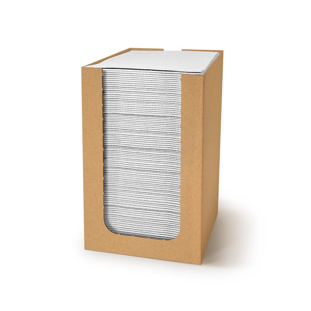 PAW Stoffähnliche Cocktailservietten 20 x 20 cm, 100 Stück - Rot