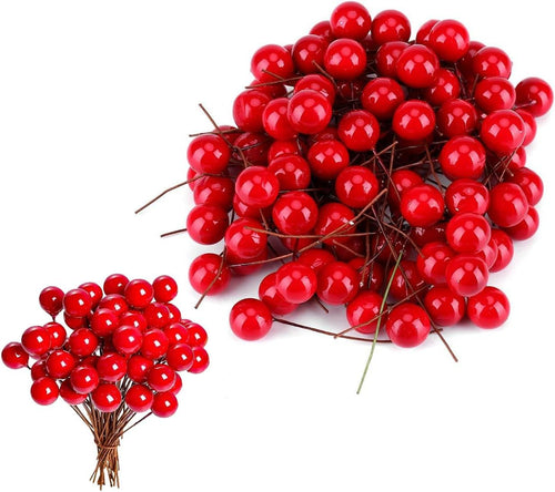 Künstliche Stechpalmenbeeren Rot 200 Stück